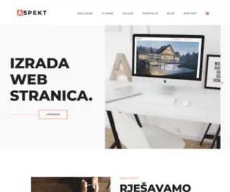 Aspekt.co(Izrada Web Stranica i Razvoj Web Aplikacija Zadar) Screenshot