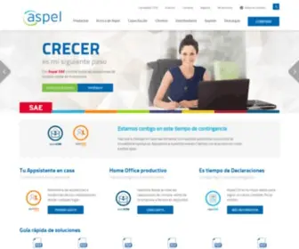 Aspel.com.mx(¡Descuentos de hasta 25% en software empresarial) Screenshot
