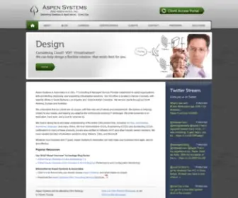 Aspen-SYstems.net(About Aspen Systems) Screenshot