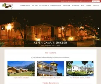 Aspenadventures.in(Tour Operator in Delhi) Screenshot