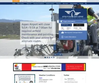 Aspenairport.com(Aspen Airport) Screenshot