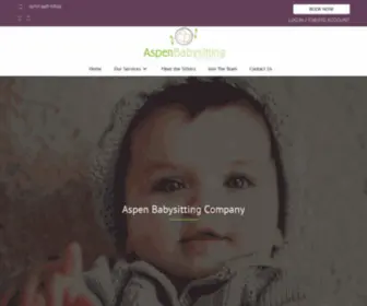 Aspenbabysittingcompany.com(Aspen Babysitting Company) Screenshot