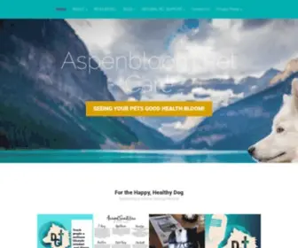 Aspenbloompetcare.com(Aspenbloom Pet Care) Screenshot
