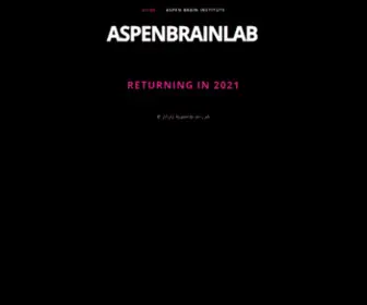 Aspenbrainlab.com(AspenBrainLab) Screenshot