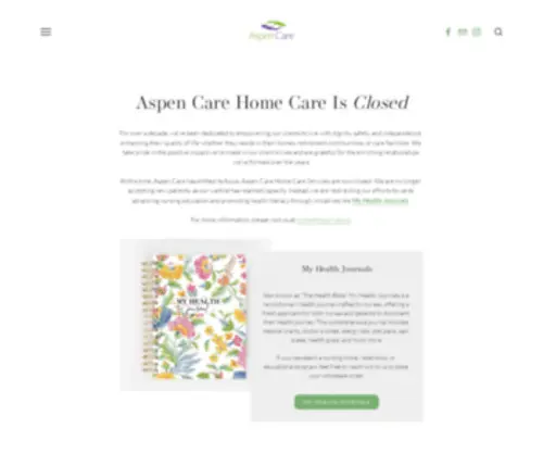 Aspencarecalgary.com(Home Care Calgary) Screenshot