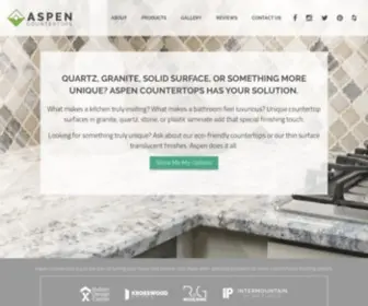 Aspencountertops.com(Aspen Countertops) Screenshot