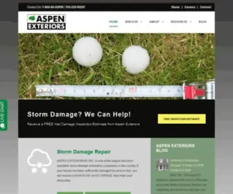 Aspenexteriors.com(Aspen Exteriors) Screenshot