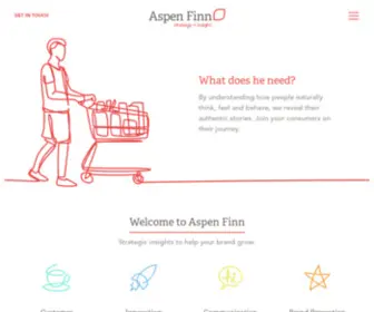 Aspenfinn.com(Aspen Finn) Screenshot