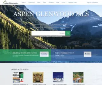 Aspenglenwoodmls.com(Aspen Glenwood MLS) Screenshot