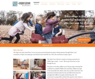 Aspengrovephilly.com(About Us) Screenshot