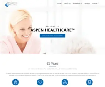 Aspenhealthcare.net(Aspen Healthcare) Screenshot