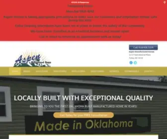 Aspenhomesok.com(Aspen Manufactured Homes) Screenshot