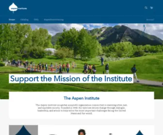 AspeninstituteStore.com(Aspen Institute Store) Screenshot