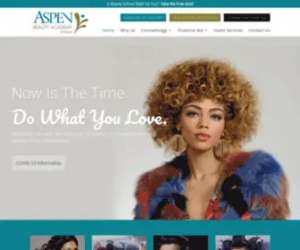 Aspenlaurel.com(Aspen Beauty Academy Of Laurel) Screenshot