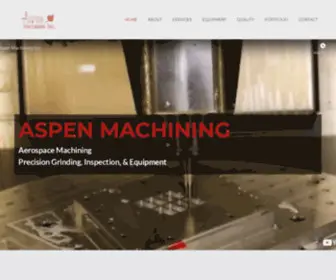 Aspenmachining.com(Aspen Machining) Screenshot