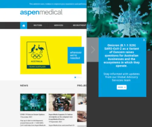 Aspenmedical.com.au(Aspen Medical) Screenshot