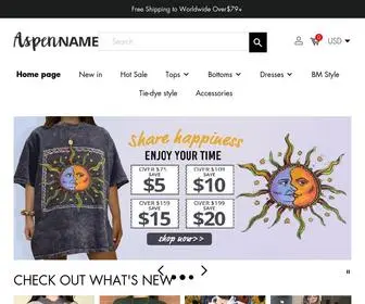 Aspenname.com(Fashion Online For Women) Screenshot