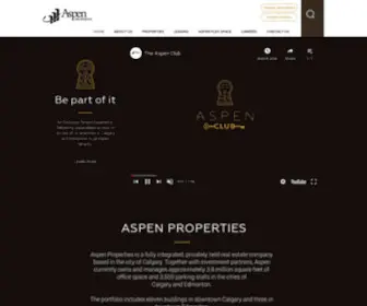 Aspenpropertiesltd.com(Aspen Properties) Screenshot