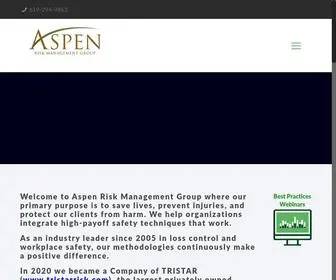 Aspenrmg.com(Aspen Risk Management Group) Screenshot