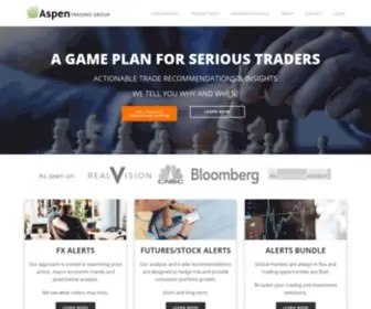 Aspentrading.com(Aspen Trading) Screenshot