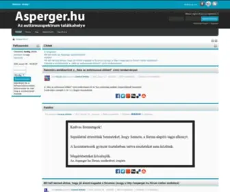 Asperger.hu(Az autizmusspektrum tal) Screenshot