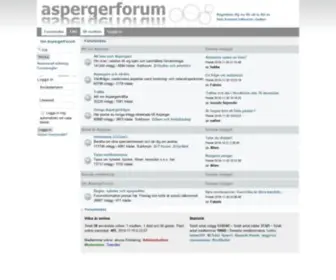 Aspergerforum.se(AspergerForum ? AspergerForum) Screenshot