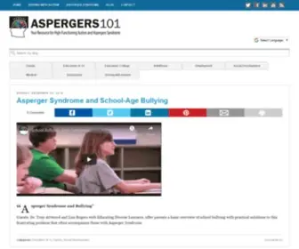 Aspergers101.com(Weblog title) Screenshot