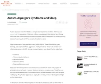 Aspergers.com(Autism, Asperger's Syndrome and Sleep) Screenshot