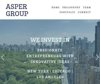 Aspergroupllc.com(ASPER GROUP) Screenshot