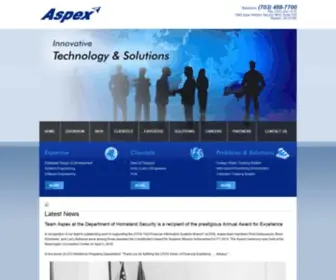 Aspex.com(Aspex) Screenshot