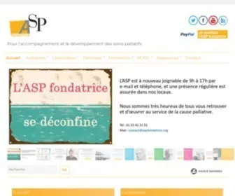 Aspfondatrice.org(Accueil) Screenshot