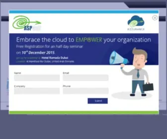 Aspgulf.net(Managed Hosting Service Provider) Screenshot