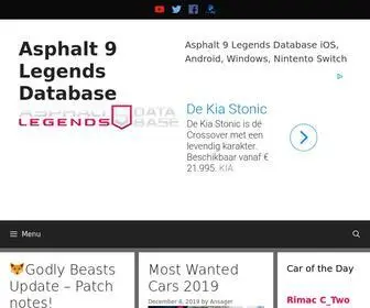 Asphalt9.info(All about Asphalt 9 Legends) Screenshot