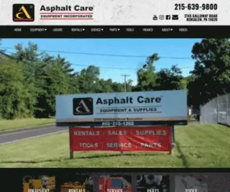 Asphaltcare.com Screenshot