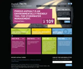 Asphaltfacts.com(Asphalt pavement) Screenshot