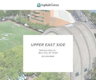 Asphaltgreen.org(Asphalt Green) Screenshot