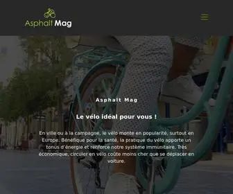 Asphaltmag.com(Asphalt Mag : le magazine des férus de vélo) Screenshot