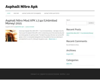 Asphaltnitroapk.com Screenshot