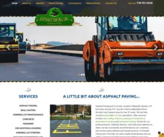 Asphaltpavinginc.com(Asphalt Paving Inc) Screenshot