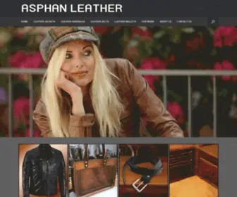 Asphan.com(Asphan Leather) Screenshot