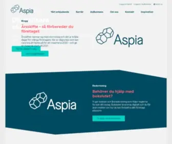 Aspia.se(Företagspartner inom redovisning) Screenshot