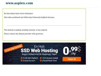 Aspiex.com(Alan ad) Screenshot