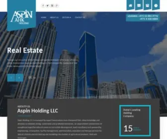 Aspinholding.com(Aspin Holding) Screenshot