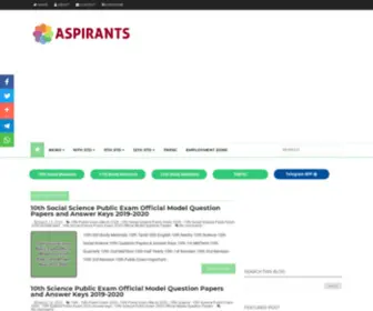 Aspirants.co.in(Aspirants) Screenshot