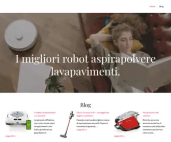 Aspirarobot.net(I migliori robot aspirapolvere lavapavimenti) Screenshot