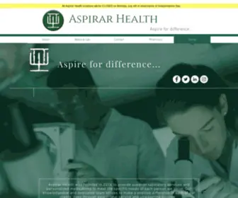 Aspirarpharmacy.com(Aspirar Pharmacy) Screenshot