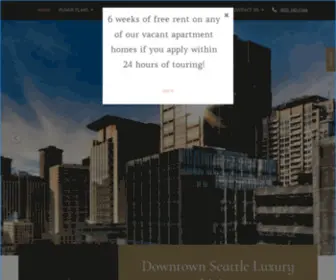 Aspiraseattle.com(Aspira Apartments in Belltown Seattle WA) Screenshot
