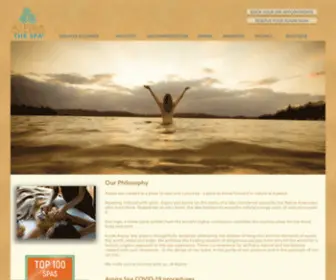Aspiraspa.com(Aspira Spa) Screenshot