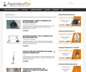 Aspirateurpro.com(Aspirateurpro) Screenshot