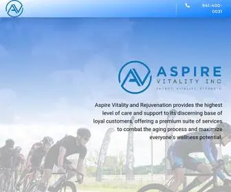 Aspire-Vitality.com(Aspire Vitality) Screenshot